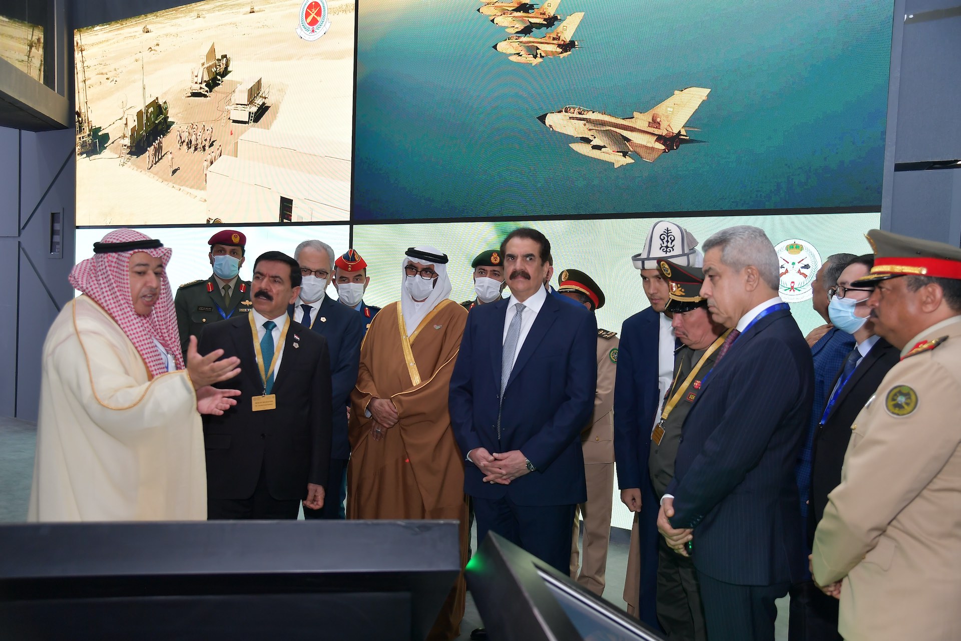 UAE delegation led by Al Bowardi at World Defence Show in Riyadh