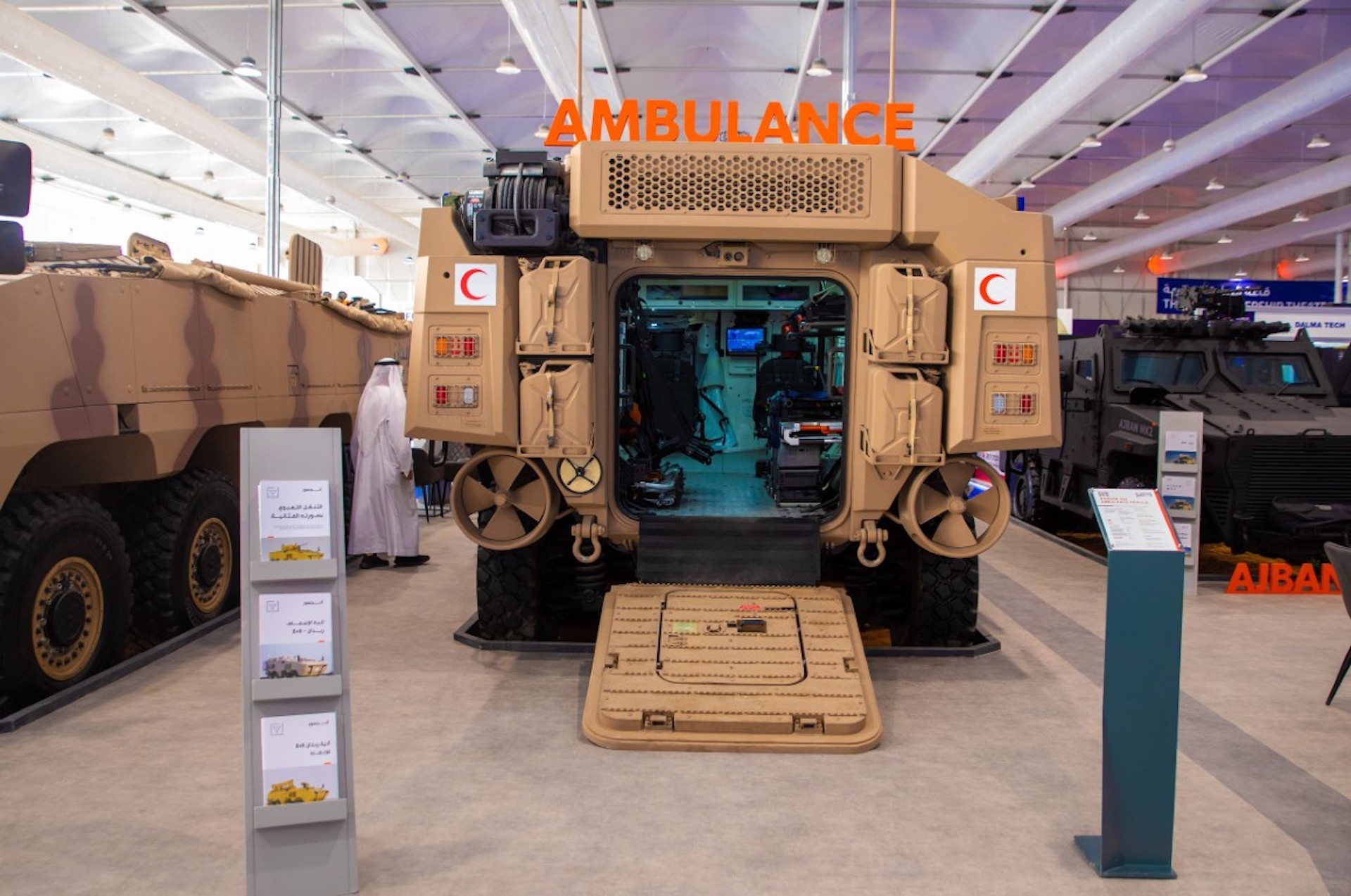 World Defense Show 2022: EDGE debuts a protected Rabdan ambulance
